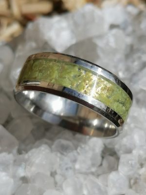 Bague Opale Verte