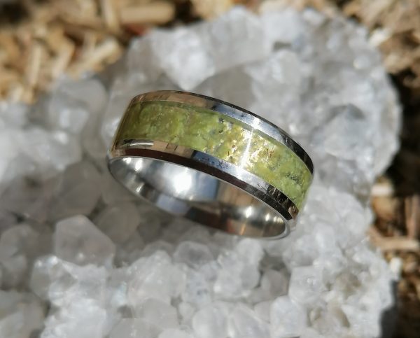 Bague Opale Verte