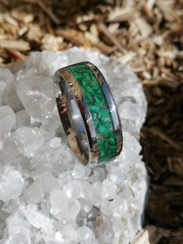 Bague Malachite