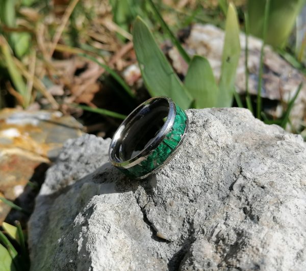 Bague Malachite