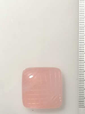 Quartz Rose avec gravure