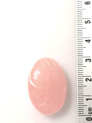 Quartz Rose avec gravure