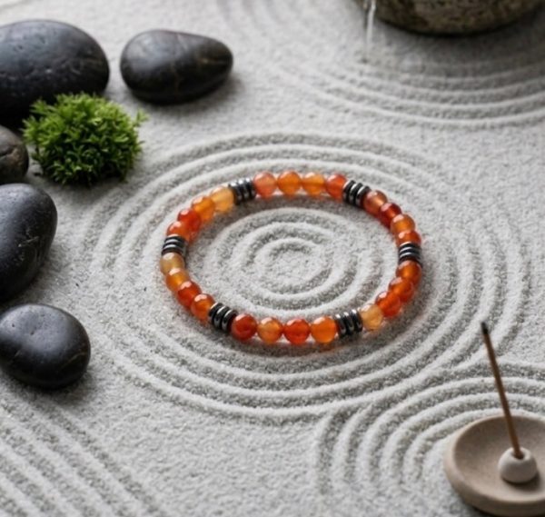 Screenshot Bracelet Cornaline 6mm