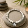 Bracelet Howlite 6mm