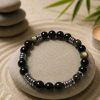 Screenshot Bracelet Obsidienne Dorée 8mm