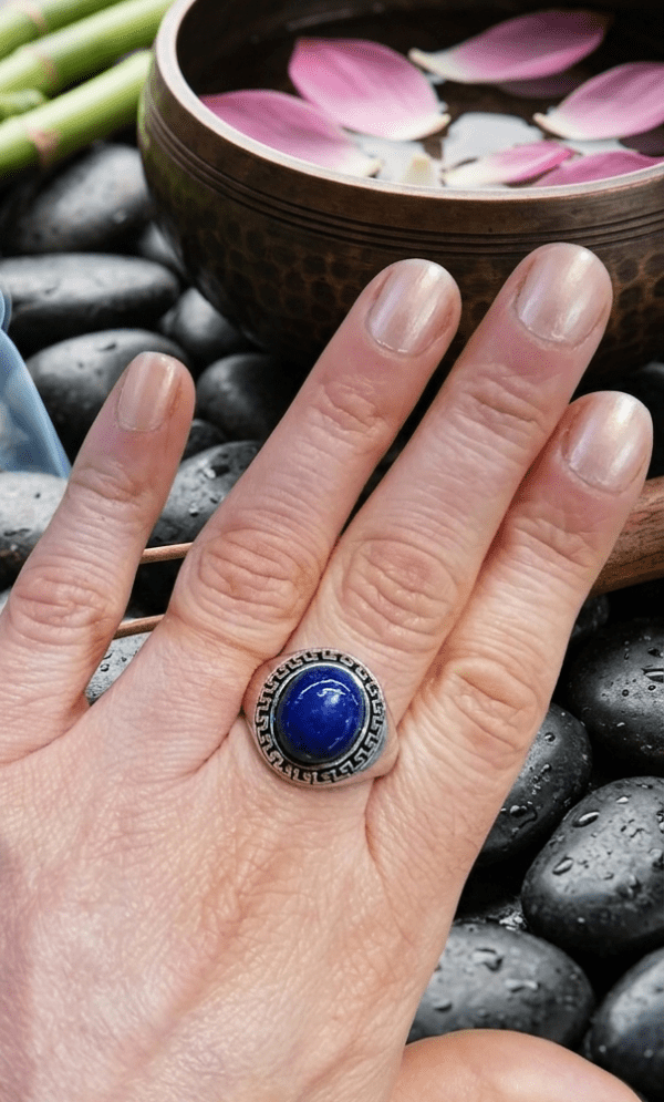 Bague  Lapis-Lazuli - Argent 925 -