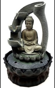 Fontaine Bouddha d'intérieur à eau - Méditation et Arc