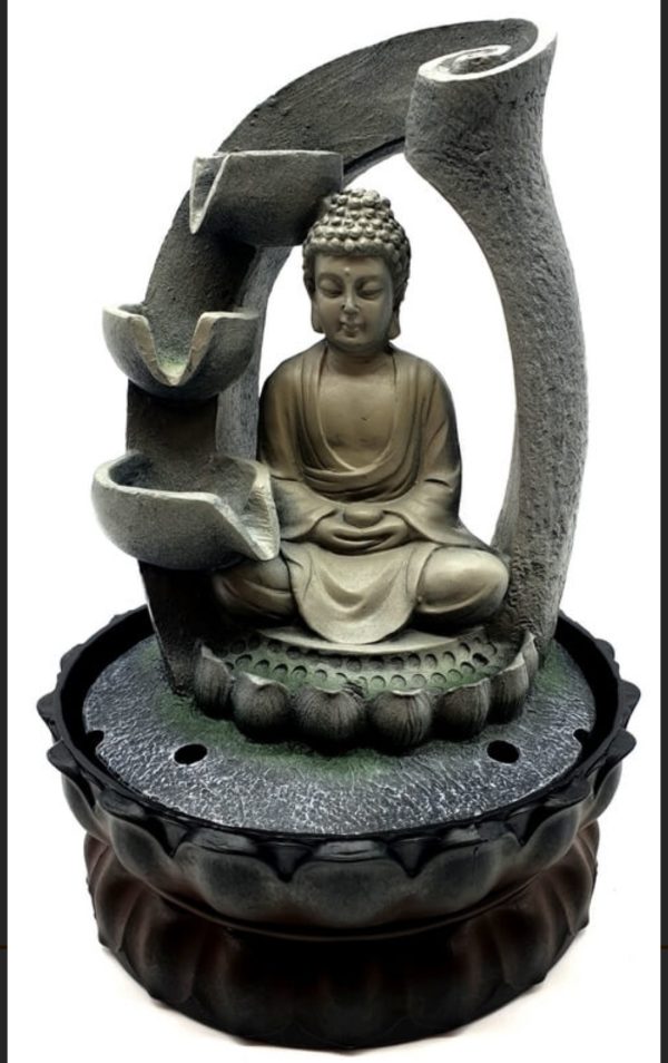 Fontaine Bouddha d'intérieur à eau - Méditation et Arc